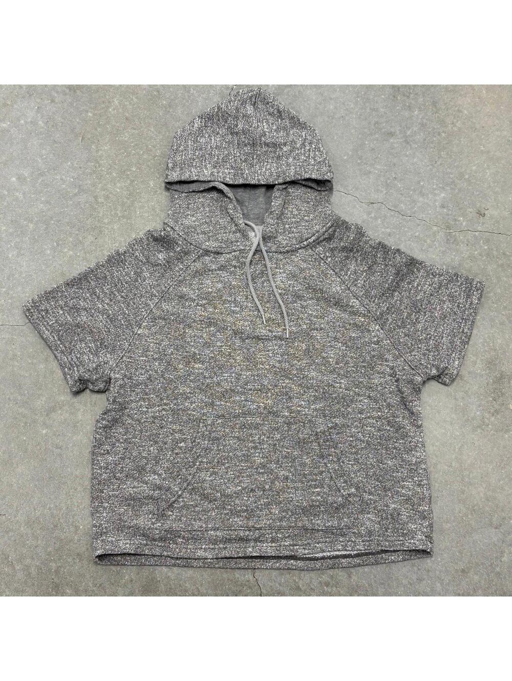 EXO EXO Gray Shorts Sleeve Pullover Hoodie